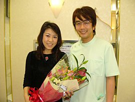 クローバー歯科クリニック 松本康裕院長と患者様
