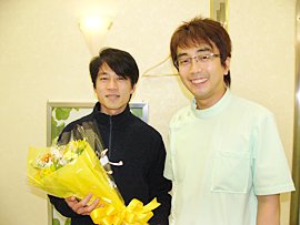 クローバー歯科クリニック 松本康裕院長と患者様